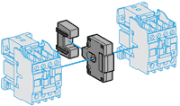 Аксессуары для сборки реверсных пускателей LAEM1