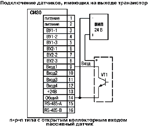 Схема подключения