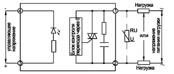 Схема включения в цепь коммутации KIPPRIBOR MD-xx44.ZD3