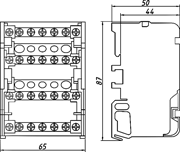 Габаритные размеры VC-407