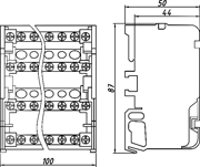 Габаритные размеры VC-411