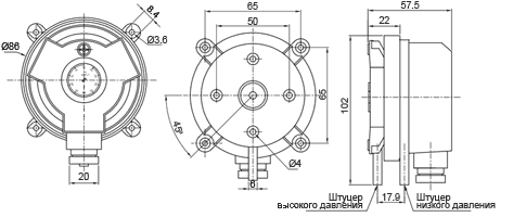 Реле давления LF32