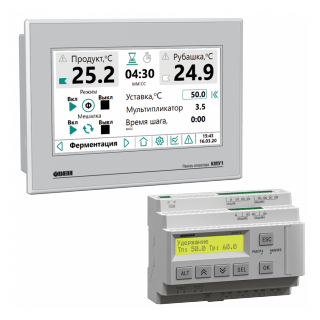 ОВЕН КМУ1 автоматика для управления пастеризаторами и сырными ваннами