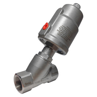 Клапаны пневмоуправляемые KIPVALVE PNU212 (вход под диском)