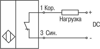 Нажмите для увеличения Двухпроводные, NC (LK18M-35.4D2.U4.K)